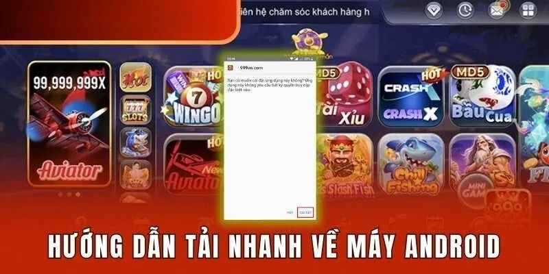 Cách download cho Android